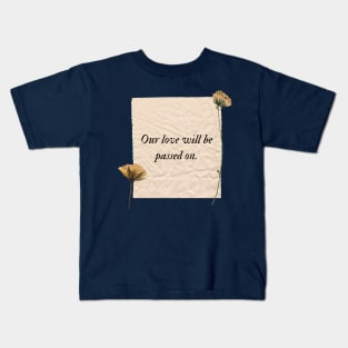 Seven Taylor Swift folklore lyrics Kids T-Shirt